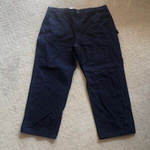 NWOT Carhartt navy blue men’s work pants. Size 42x32.